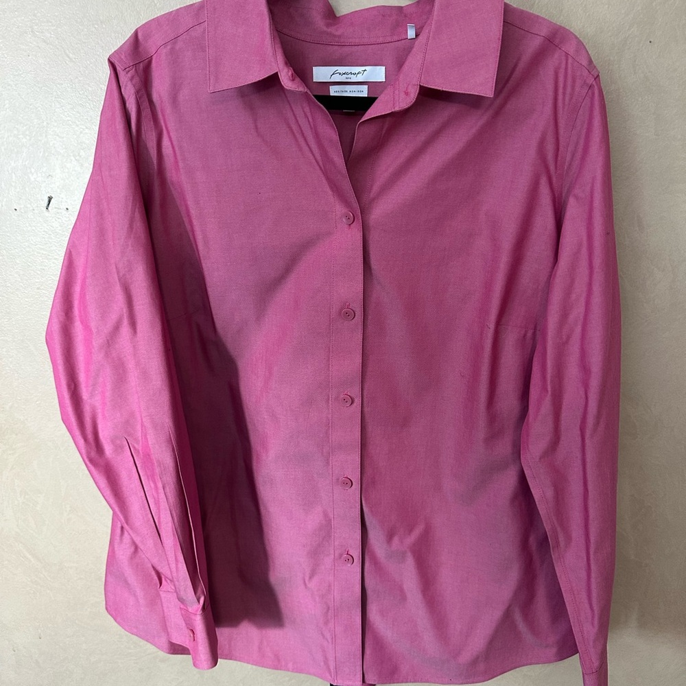 Foxcroft Fuchsia Heritage Shirt